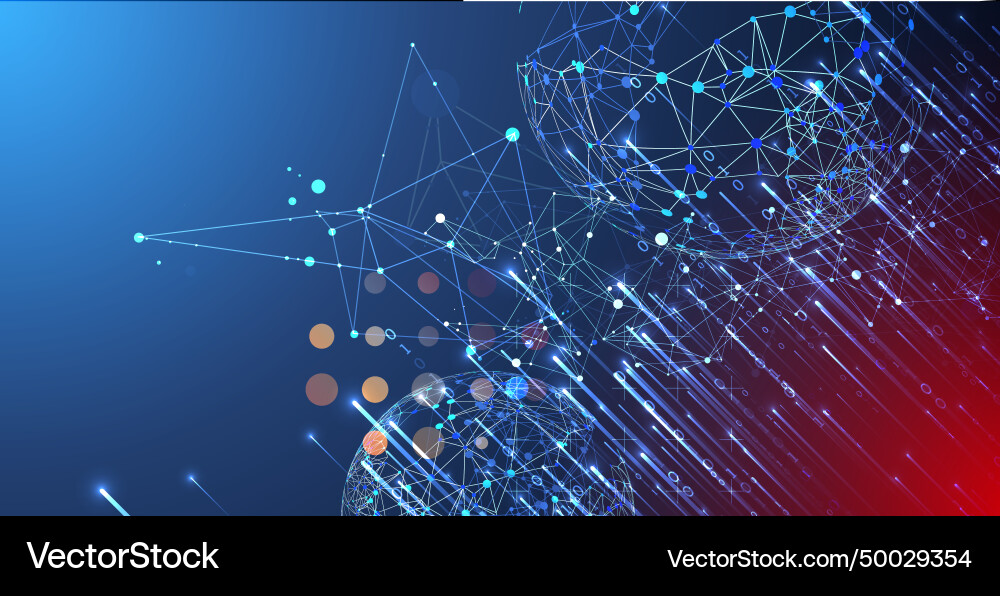 Futuristic technology background plexus structure Futuristic technology background plexus structure Vector Image
