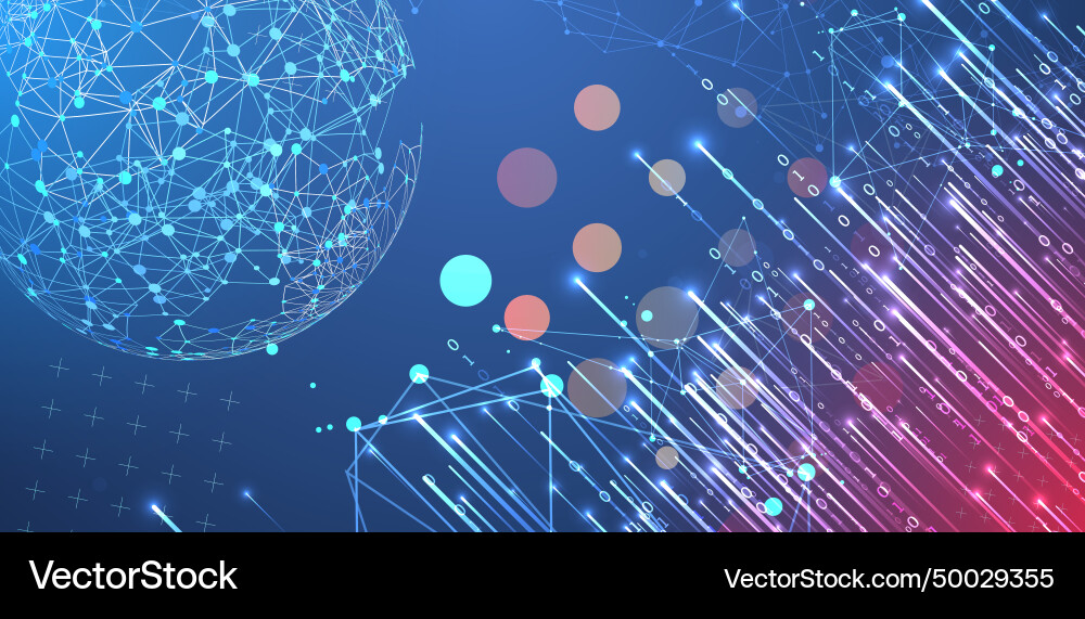 Futuristic technology background plexus structure Futuristic technology background plexus structure vector image
