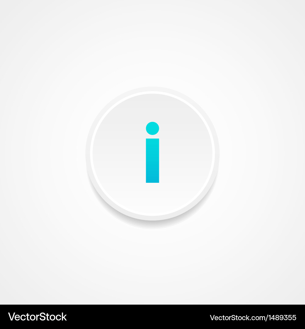 Modern Web Button vector image