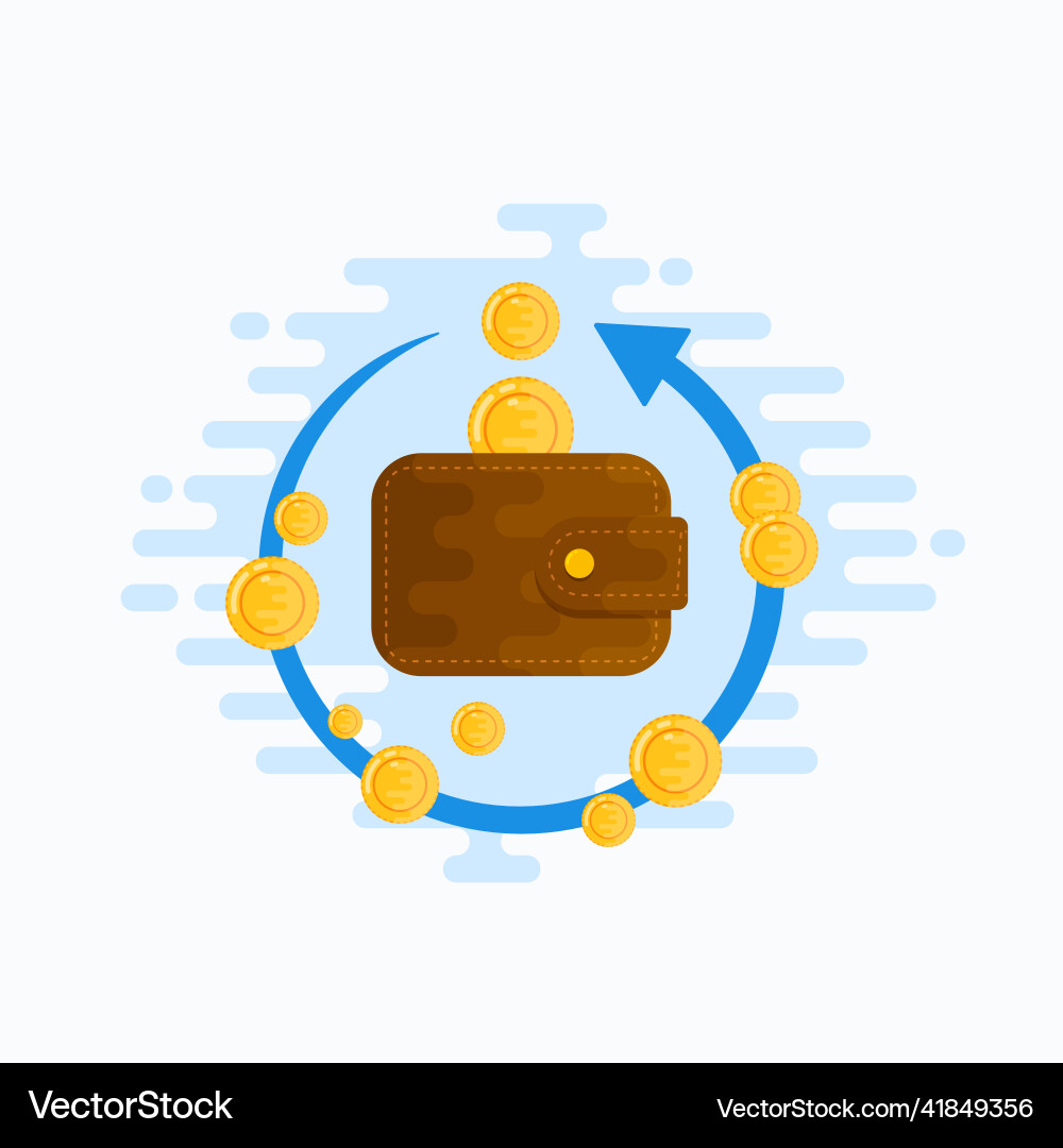 Cashback-Service Banner Zeichen Vorlage Cashback-Service Banner Zeichen Vorlage Vektorbild