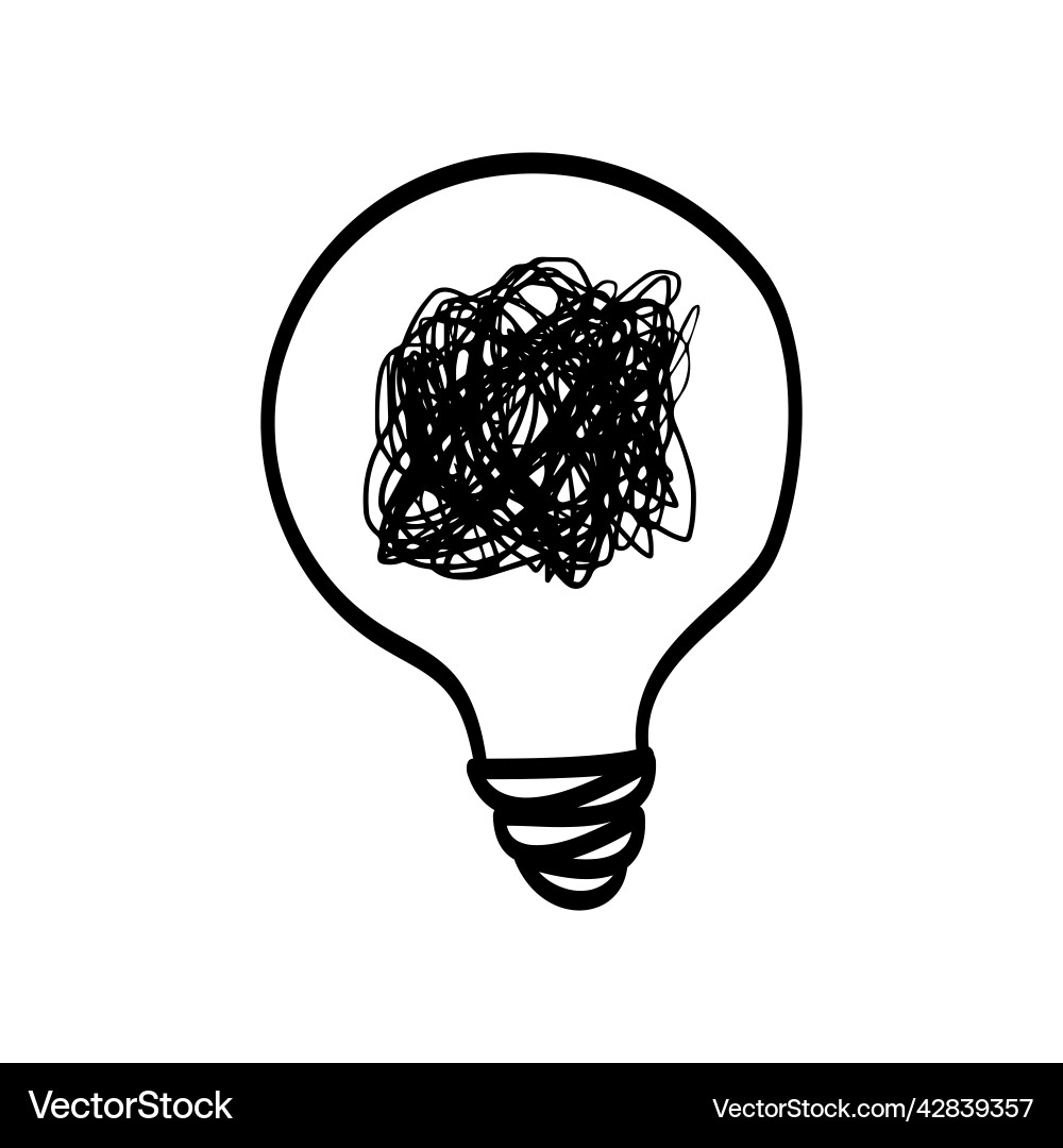 Hand drawn scribble sketch circle object Hand drawn scribble sketch circle object vector image
