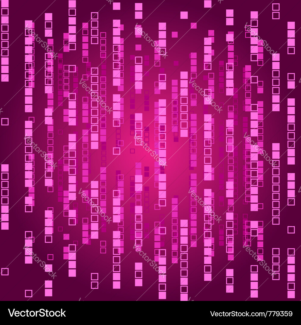 Dynamic Matrix Pattern Vector Image