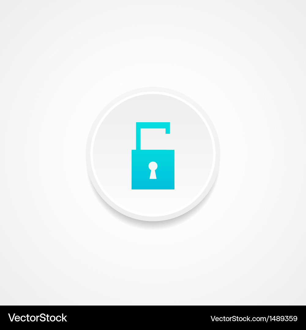 Web button vector image