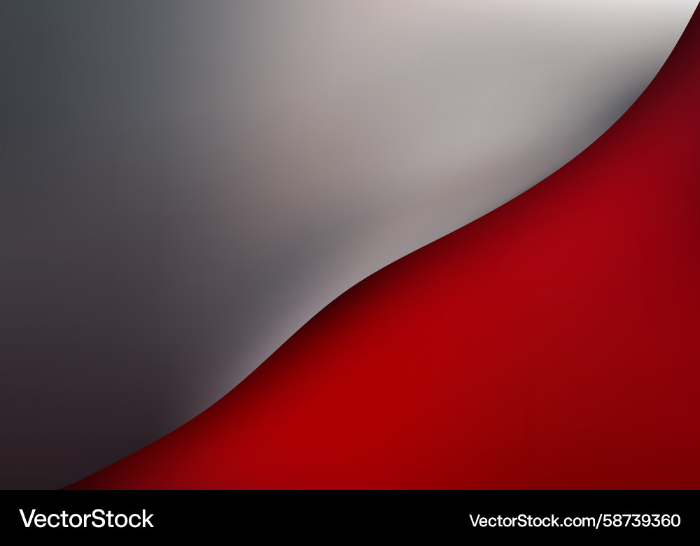 Abstract red and gray background with elegant Abstract red and gray background with elegant Vector Image