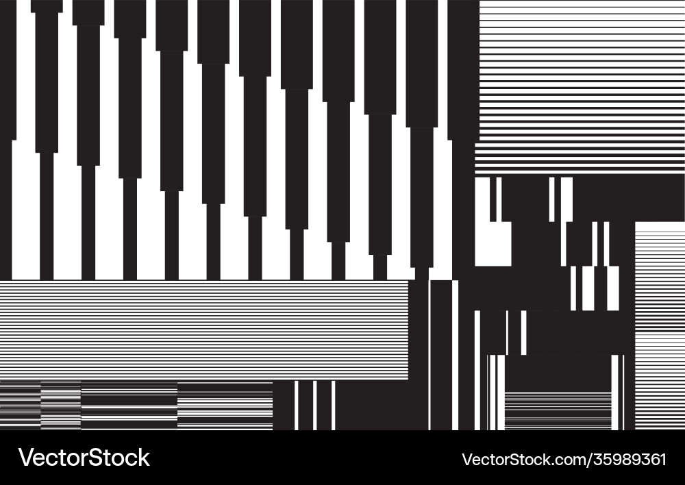 Dynamic Linear Grid Pattern Vector Image