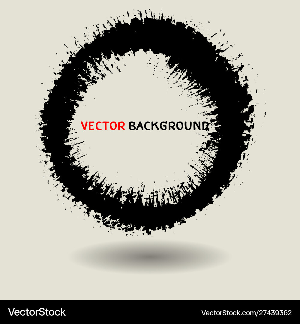 Abstract circle texture background template vector image
