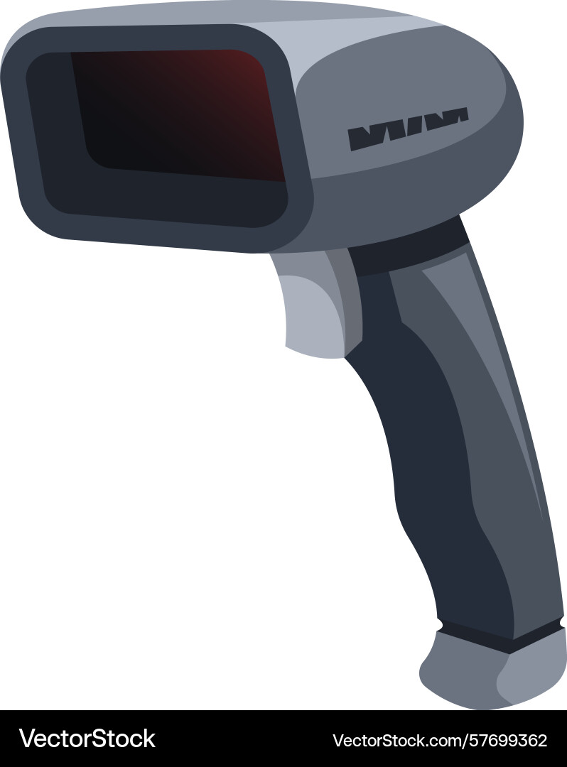 Infrared qr code scanner Vector Image