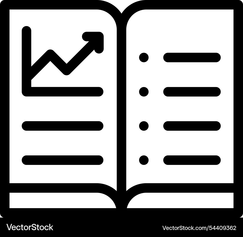 Learn icon thin linear style design isolated Learn icon thin linear style design isolated Vector Image