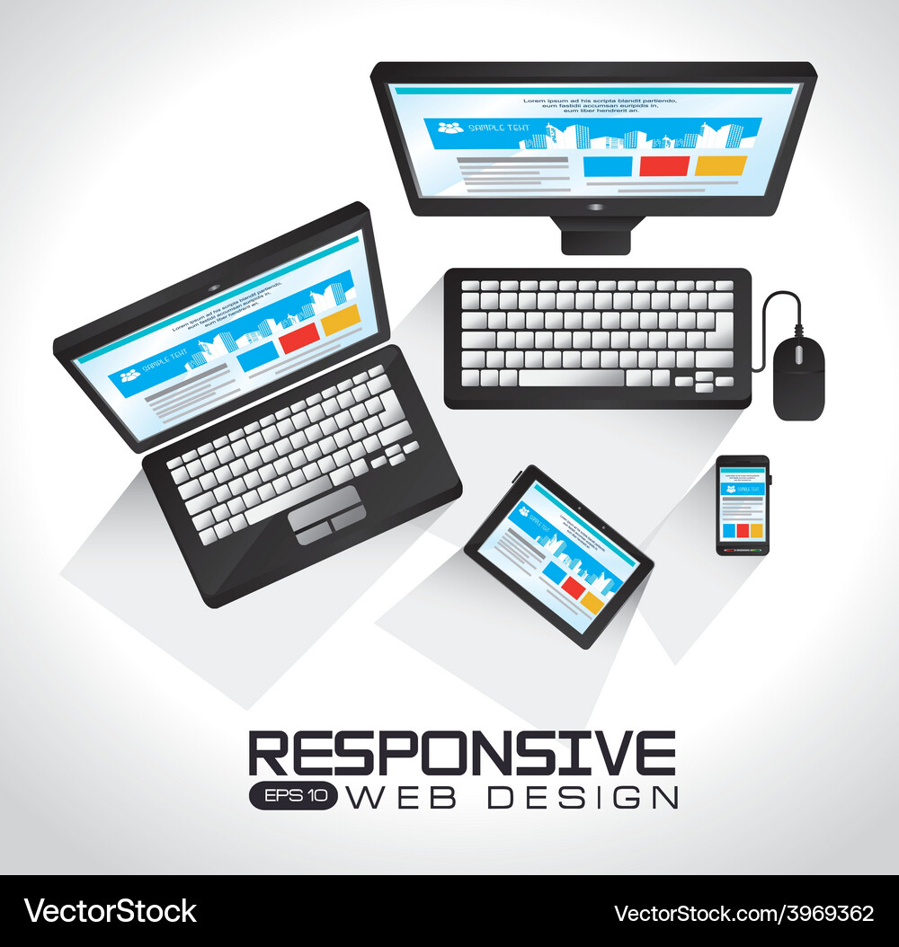 Web design Vector Image
