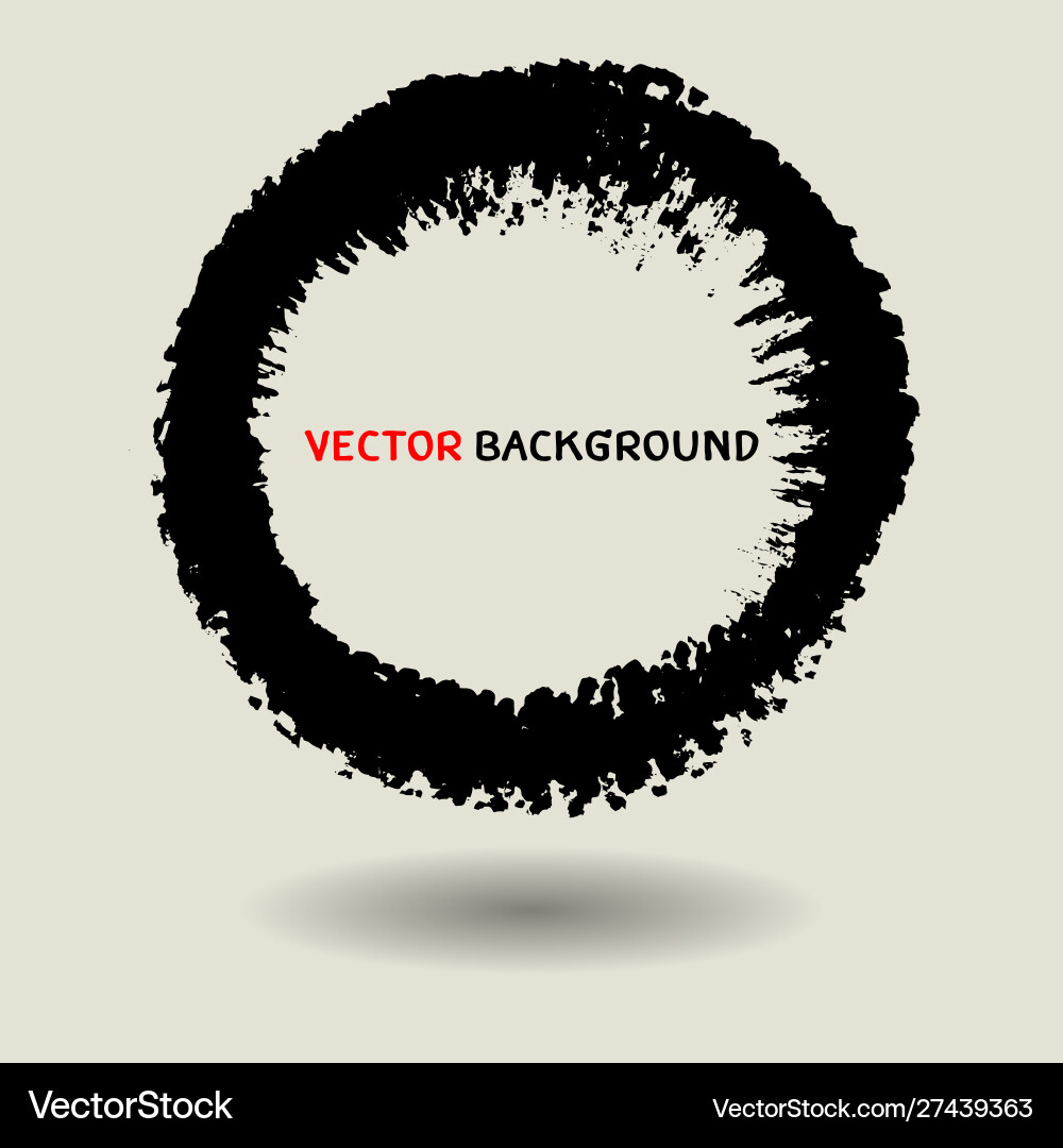 Abstract circle texture background template vector image