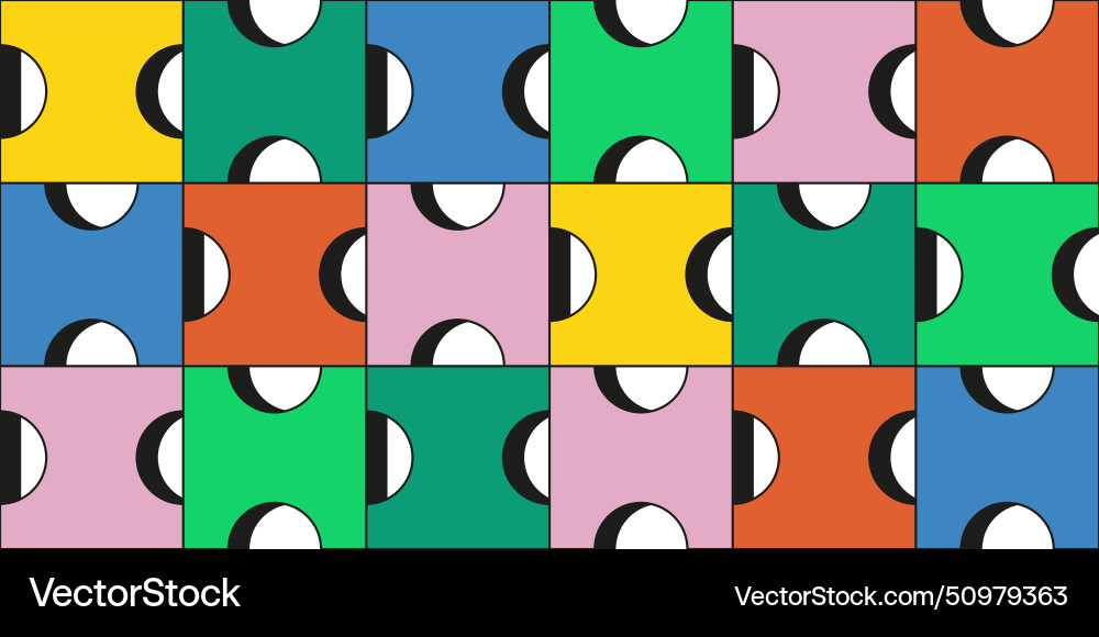 Seamless pattern with geometric abstract shapes Seamless pattern with geometric abstract shapes vector image