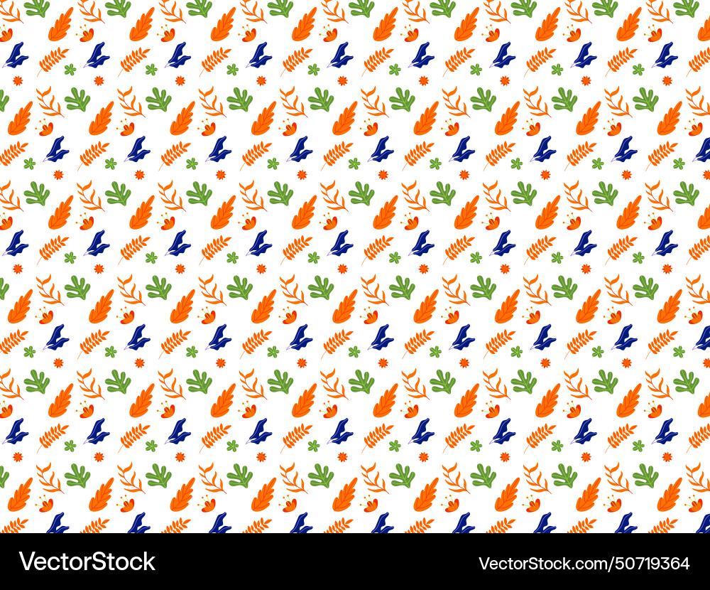 Abstract natural leaf background pattern Vector Image