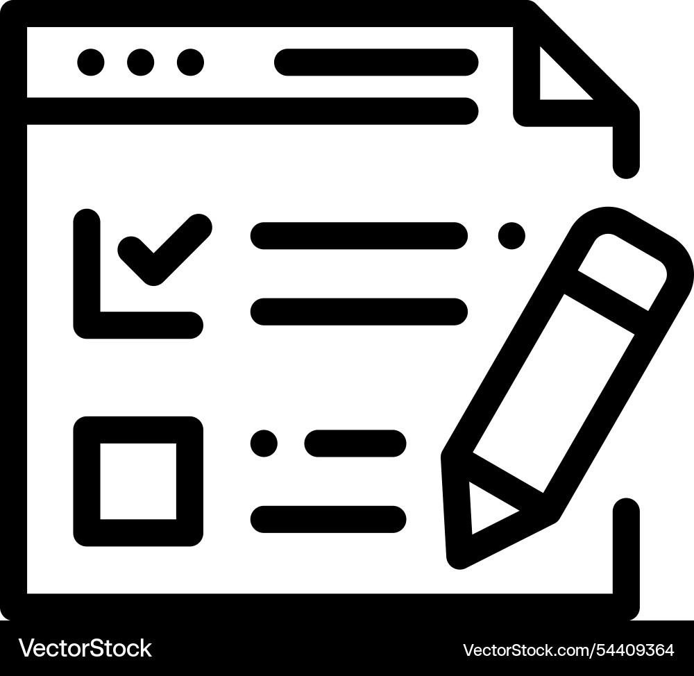 Learning icon thin linear style design isolated Learning icon thin linear style design isolated Vector Image
