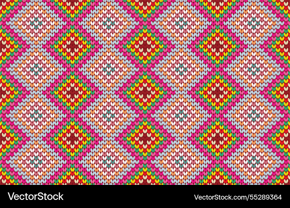 Seamless textures with ethnic patterns navajo vector image