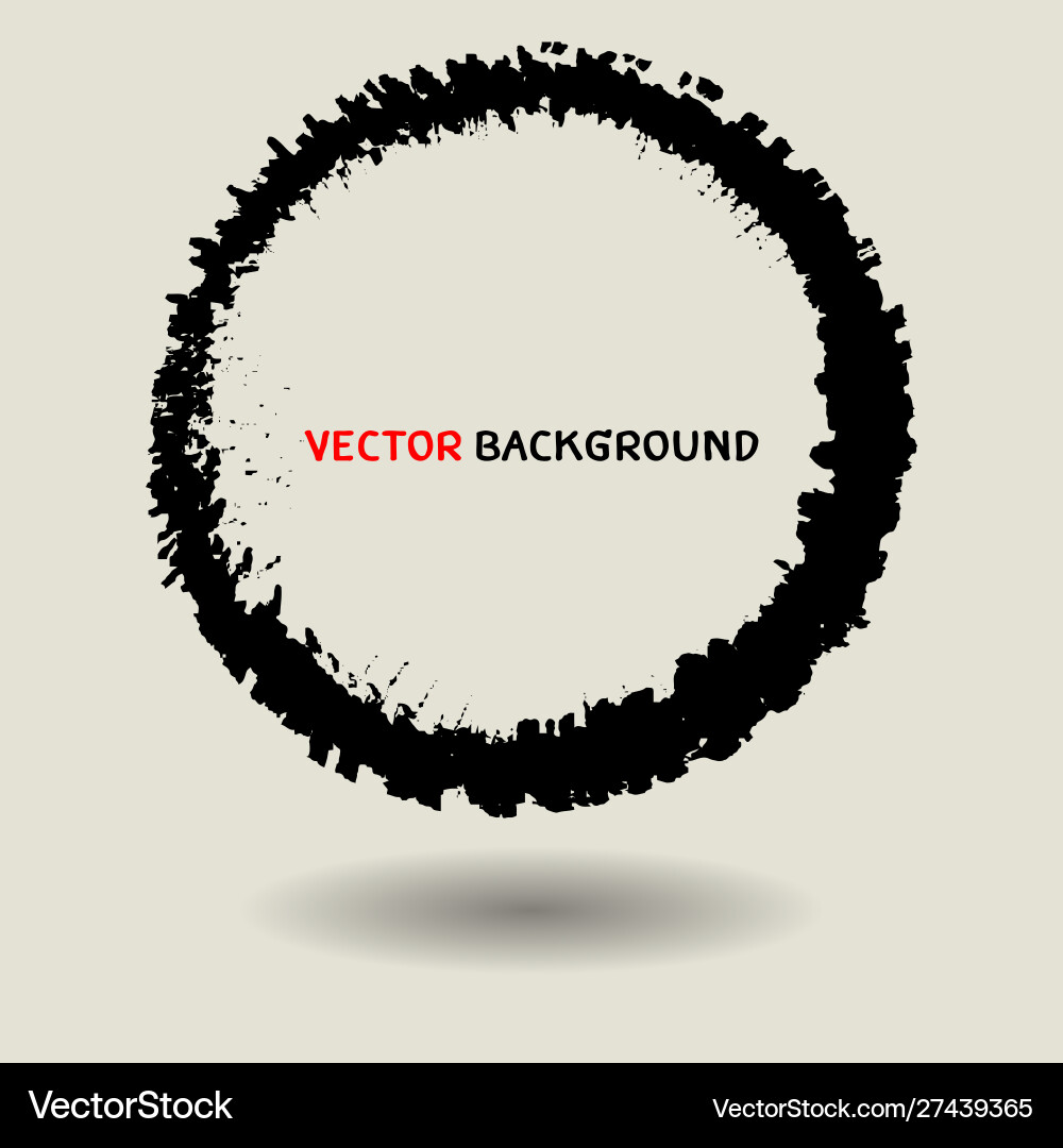 Abstract circle texture background template vector image