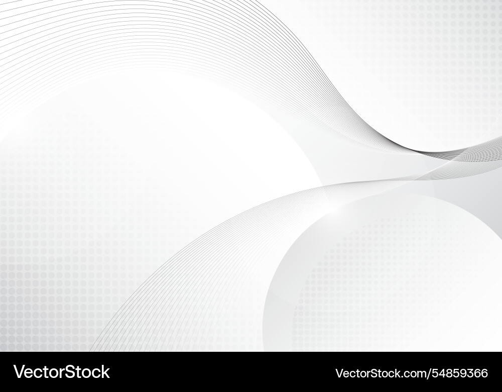 Abstract lines stripe with halftone design white Abstract lines stripe with halftone design white vector image