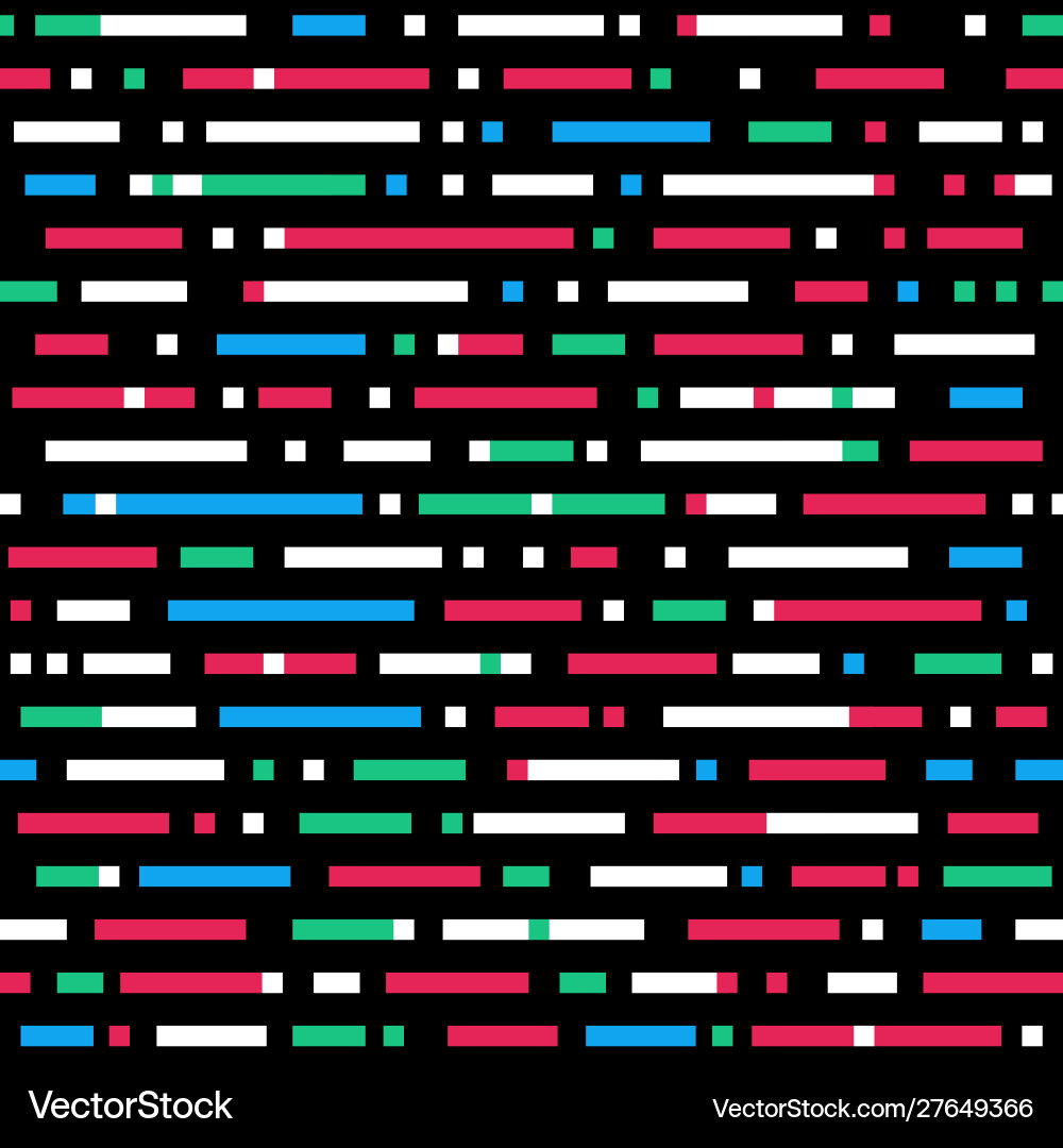 Colorful Abstract Line Pattern vector image