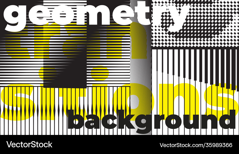 Dynamic Linear Grid Background vector image