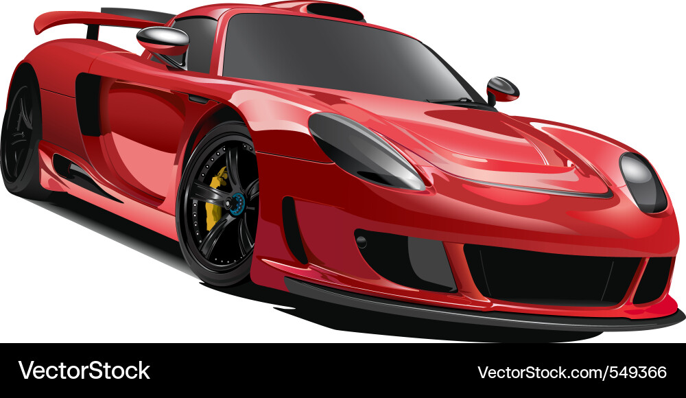 Sport car Royalty Free Vector Image - VectorStock