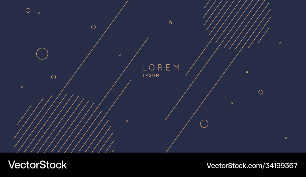 Abstract background with dynamic shapes vector image