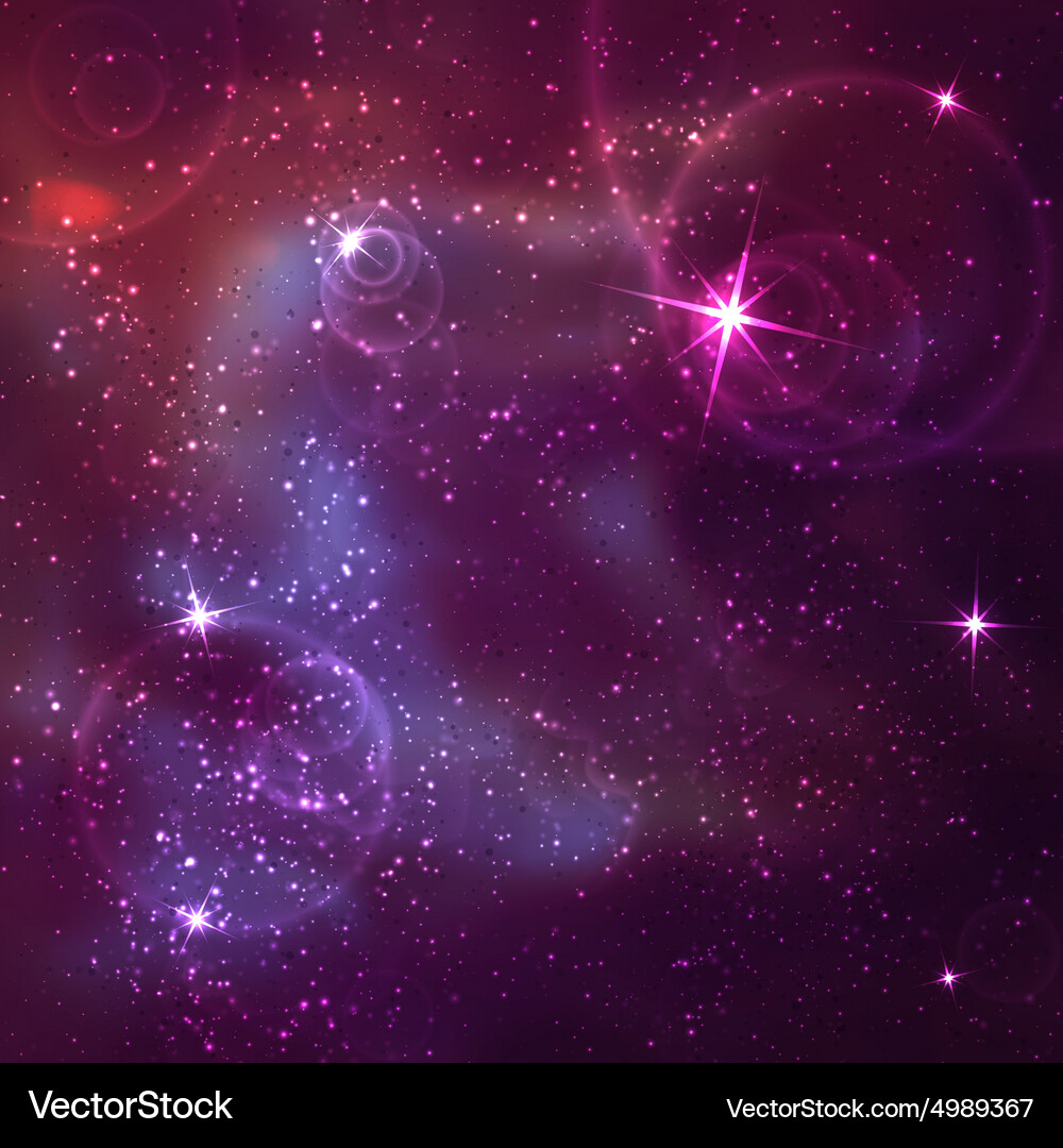 Abstract background with shiny glow effect Vector Image