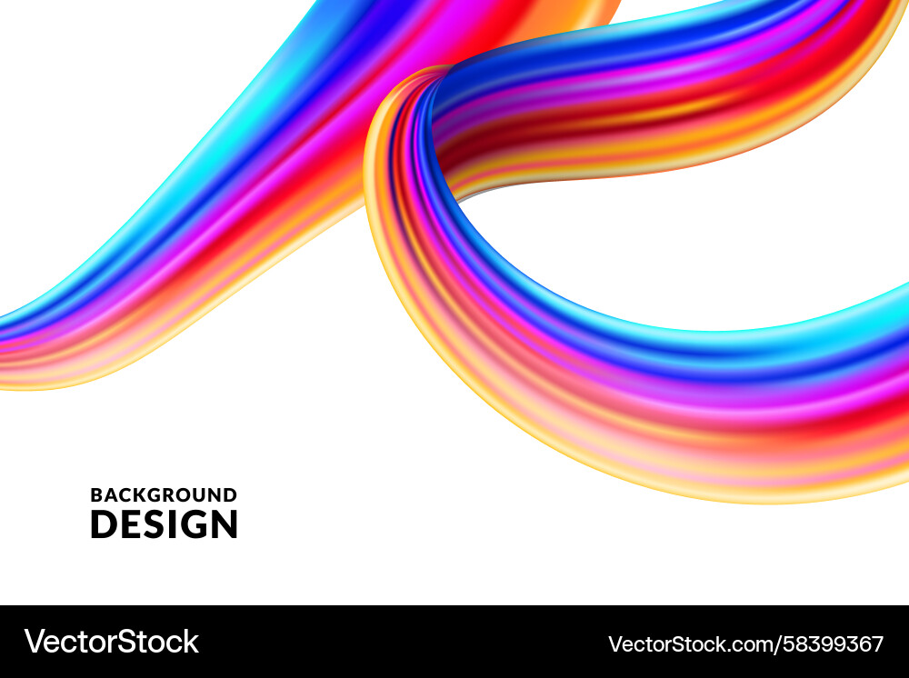Abstract Fluid Gradient Background Vector Image