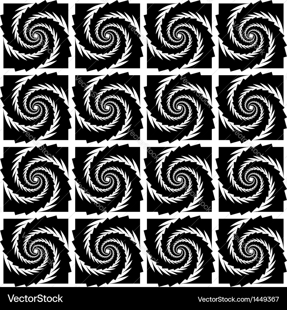 Design seamless monochrome pattern Vector Image
