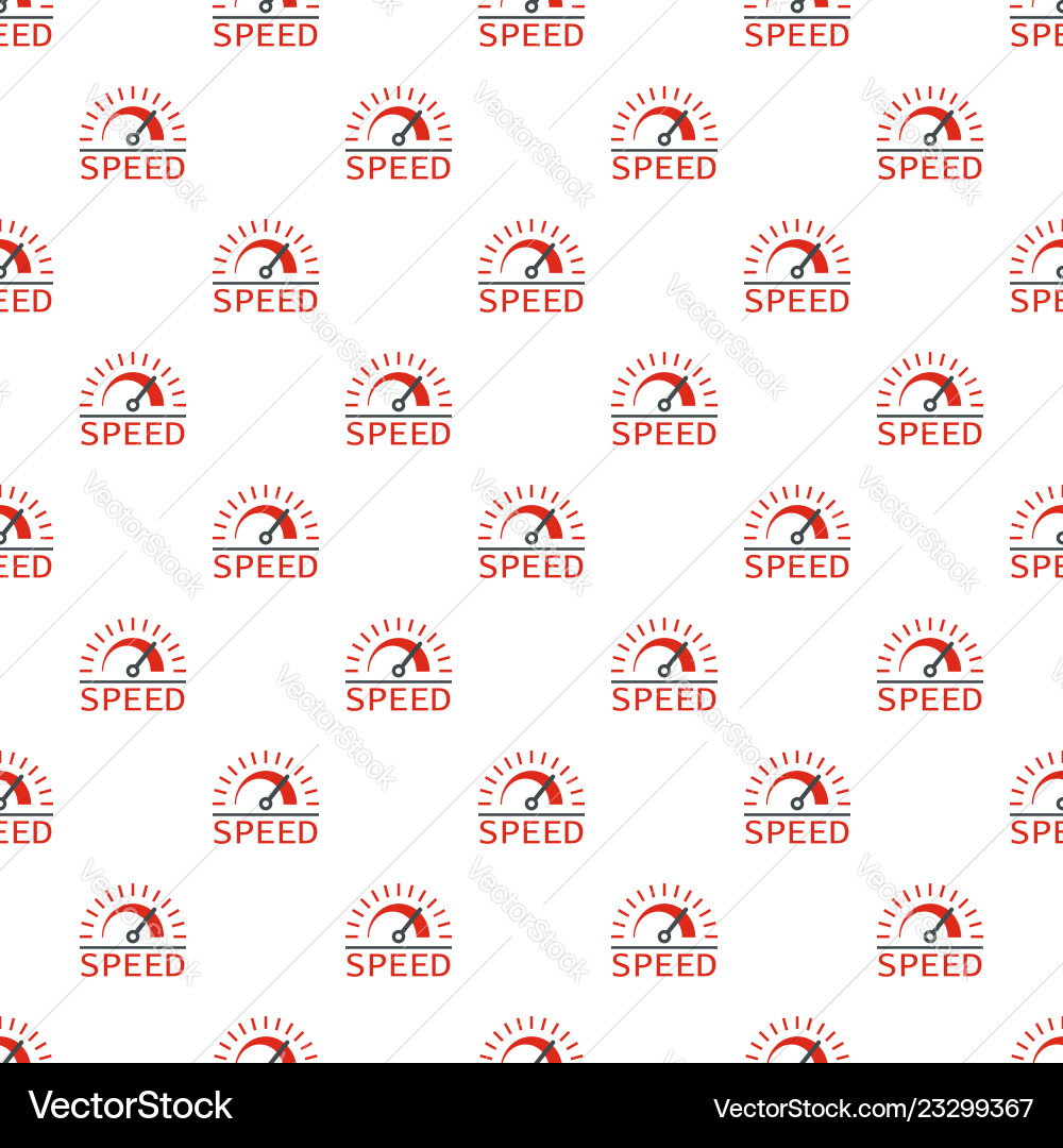 Speed dashboard pattern seamless Speed dashboard pattern seamless vector image