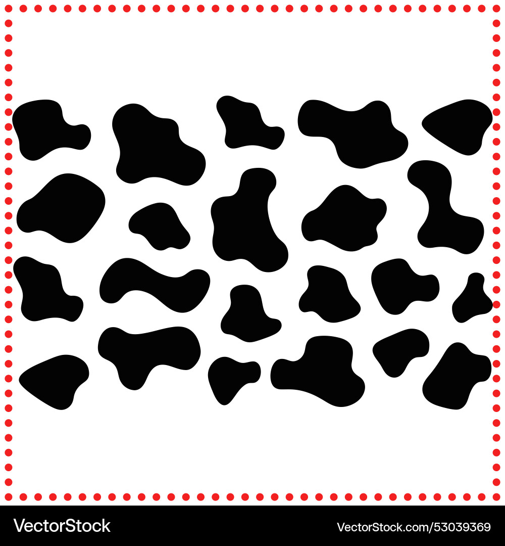 Fluid and organic blob shapes in abstract design Vector Image
