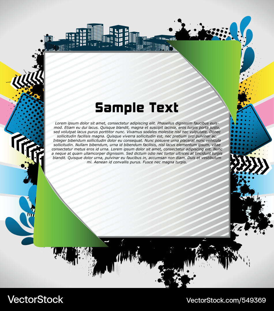 Vibrant Abstract Background vector image
