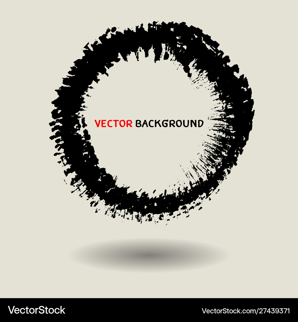 Abstract circle texture background template vector image