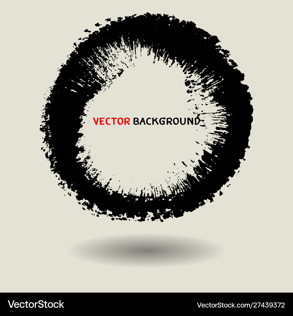 Abstract circle texture background template vector image