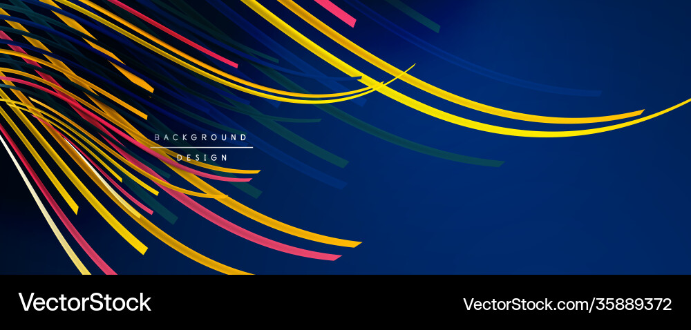 Abstract colorful lines background Abstract colorful lines background vector image