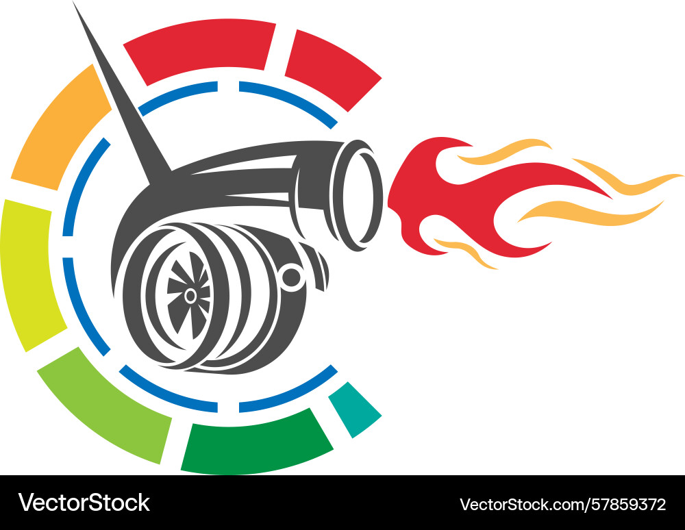 Performance level speed gauge Vector Image