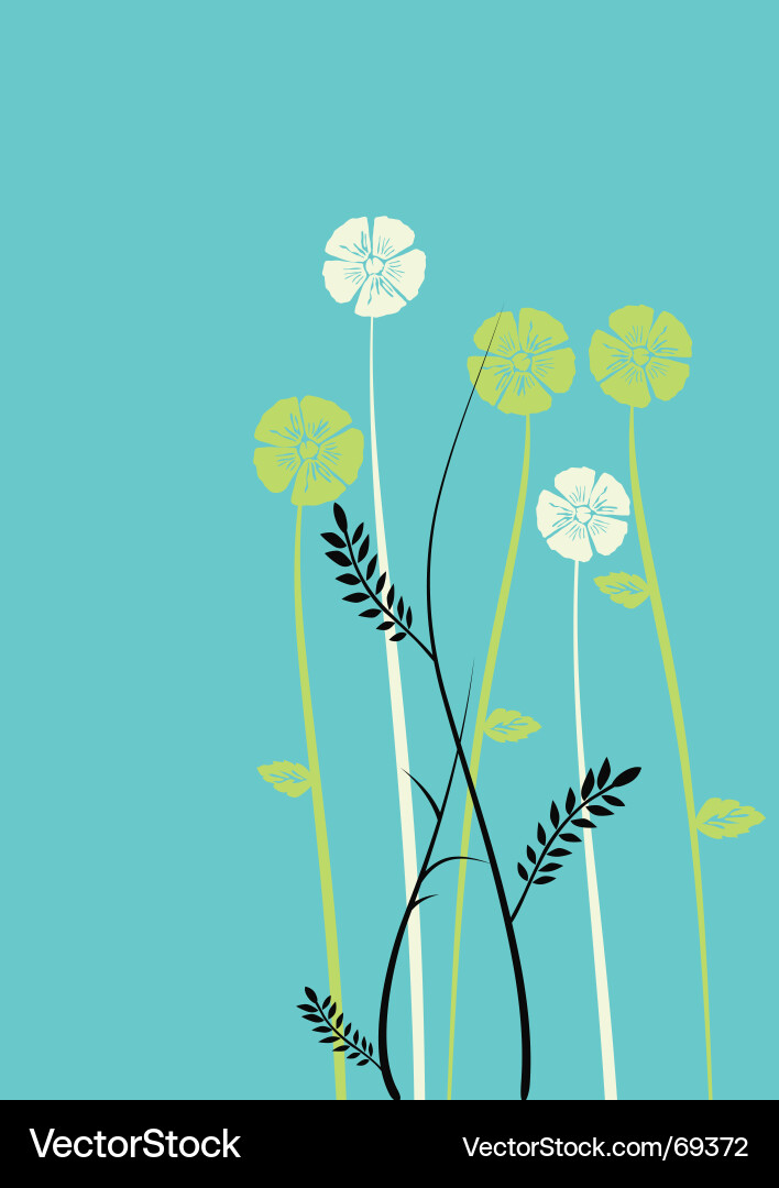 Spring background Vector Image