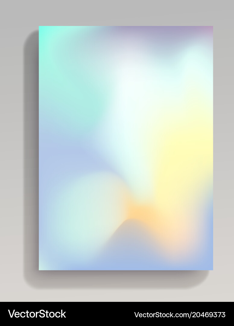 Smooth light gradient vertical background vector image