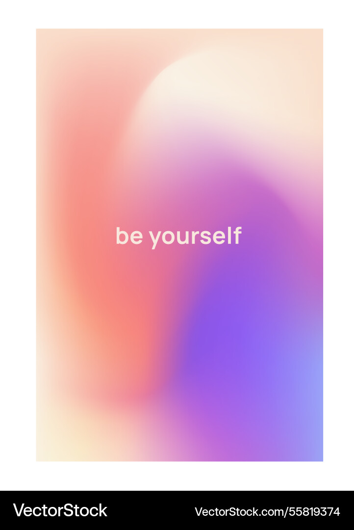 Abstract gradient with motivation Abstract gradient with motivation Vector Image