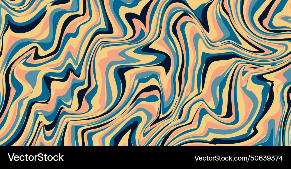 Abstract horizontal background with colorful Vector Image