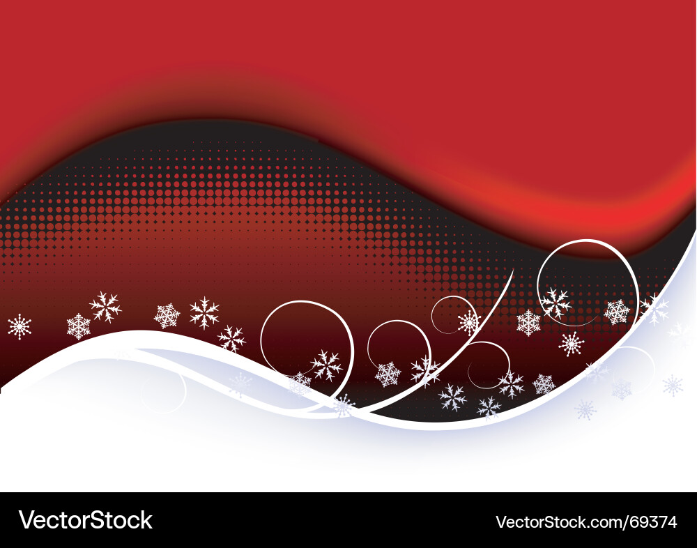 Snowflake background Vector Image