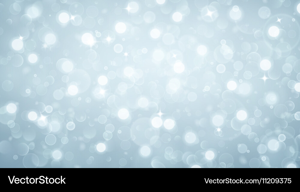 Abstract background with bokeh effect Vector Image