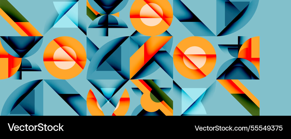 Circles squares lines abstract background Circles squares lines abstract background vector image