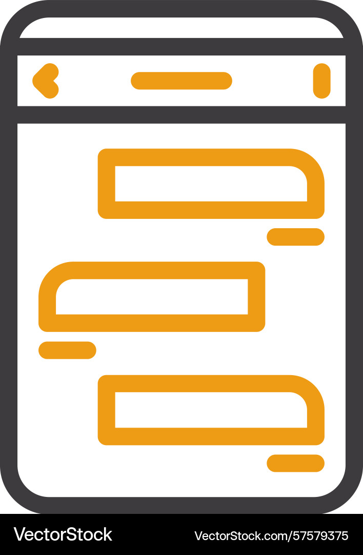 Messages two color icon Vector Image