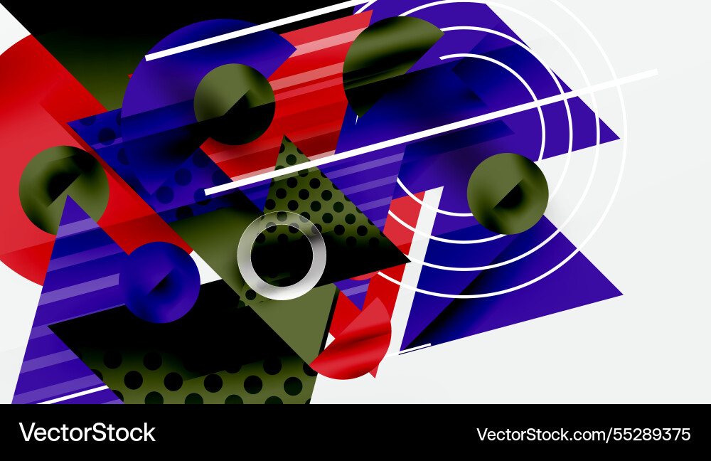 Modern abstract design with overlapping Modern abstract design with overlapping vector image