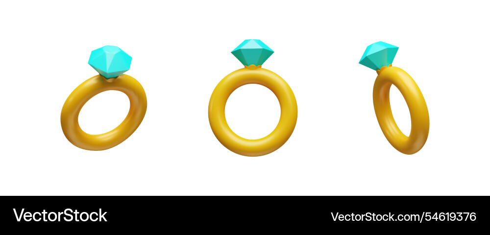 3d of a set with the image 3d of a set with the image vector image
