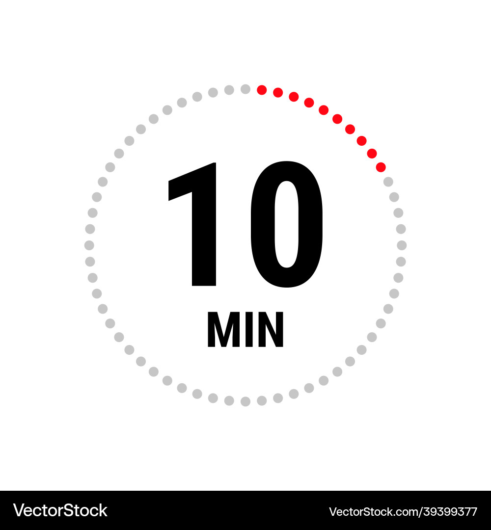 Countdown Timer Icon Vector Image