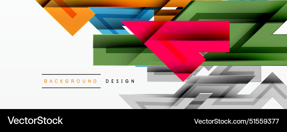Dynamic lines geometric background Royalty Free Vector Image