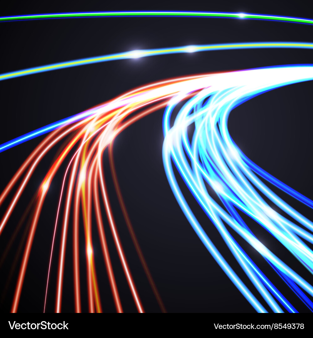 Abstract lines background motion design vector image