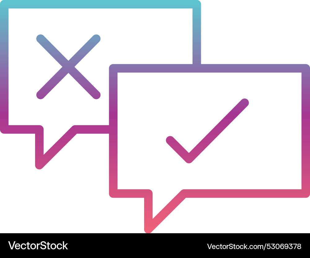 Argument line gradient design Vector Image