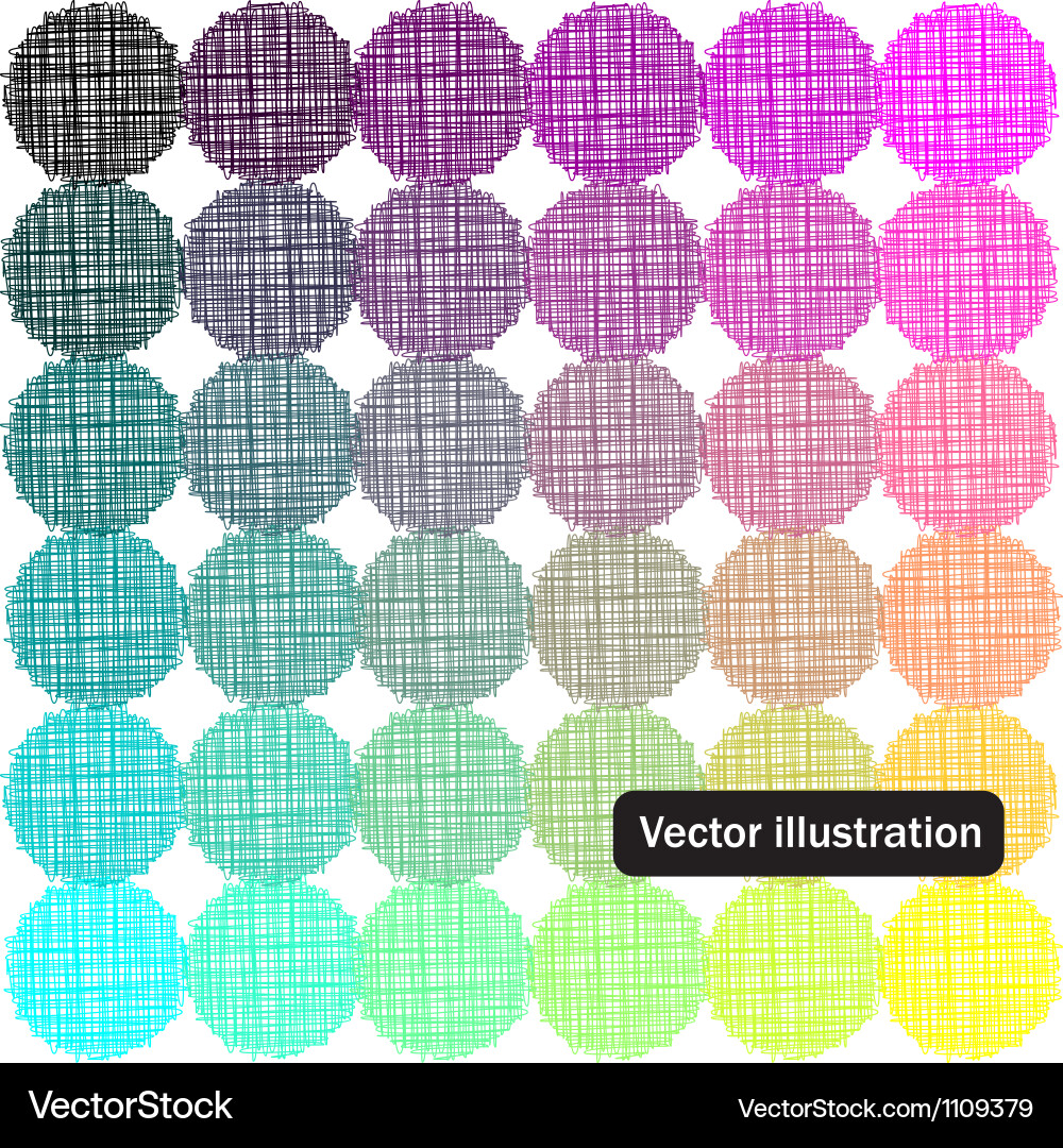 Color Gradient Palette Royalty Free Vector Image