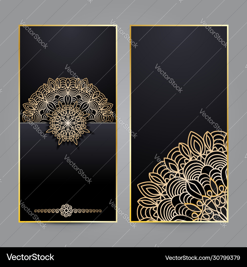 Luxury decorative mandala design background Luxury decorative mandala design background vector image